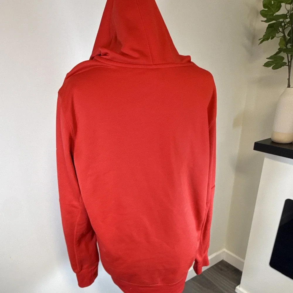 Nike Kansas City Chiefs Dri-FIT Pullover Hoodie Sweatshirt Red/White Size M